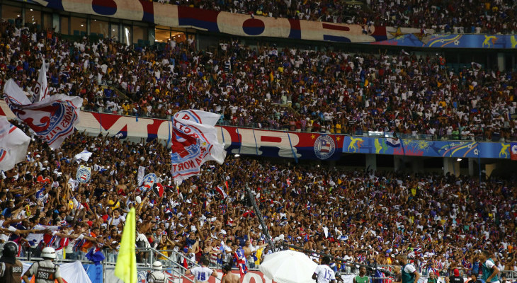  Na Série B, Bahia tem mais do que o dobro de média de público pagante em relação ao rival Vitória!