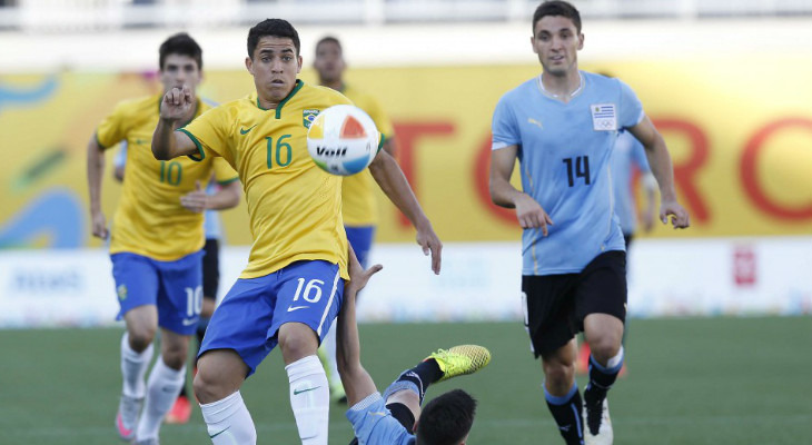  Brasil levou a virada do Uruguai e, mais uma vez, não poderá brigar pelo ouro no Pan-americano!