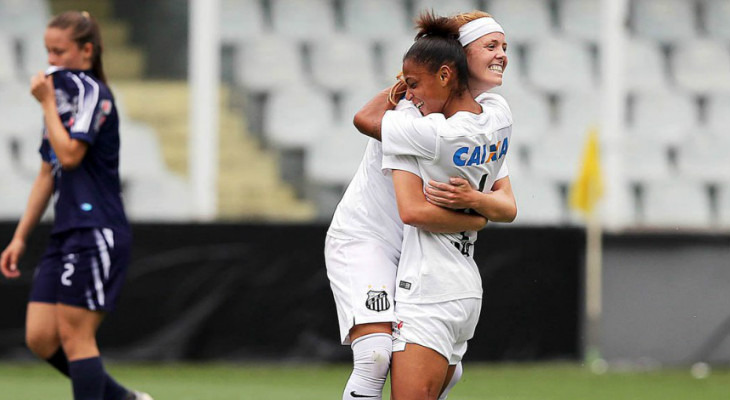  Santos começou em grande estilo o Brasileirão Feminino ao golear o Pinheirense em casa!