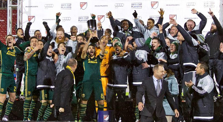  Campeão da Conferência Oeste, Portland Timbers conquistou seu primeiro título na MLS Cup!