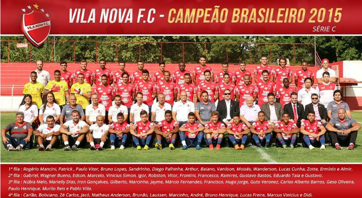  Campeão da Série C, Vila Nova foi o único clube goiano com motivos para comemorar em 2015!