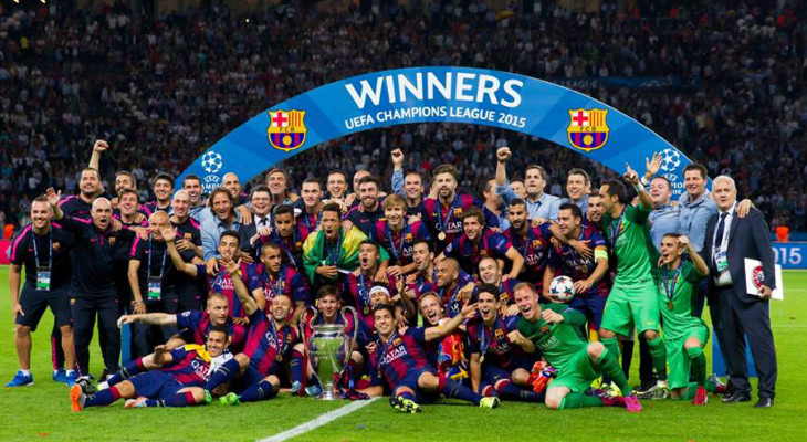  Atual campeão, Barcelona quer repetir a dose na atual temporada da UEFA Champions League!