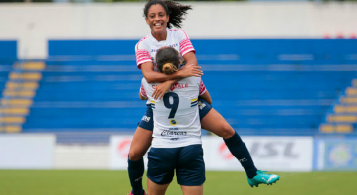  Um dos três clubes que marcaram mais de dez gols, São José tem o melhor ataque do Brasileirão Feminino!