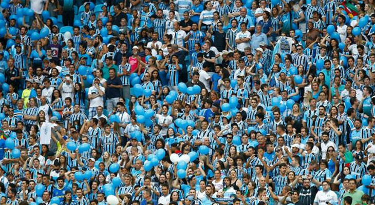  Grêmio superou a marca de 40 mil pagantes no Gre-Nal e obteve o maior público da temporada!