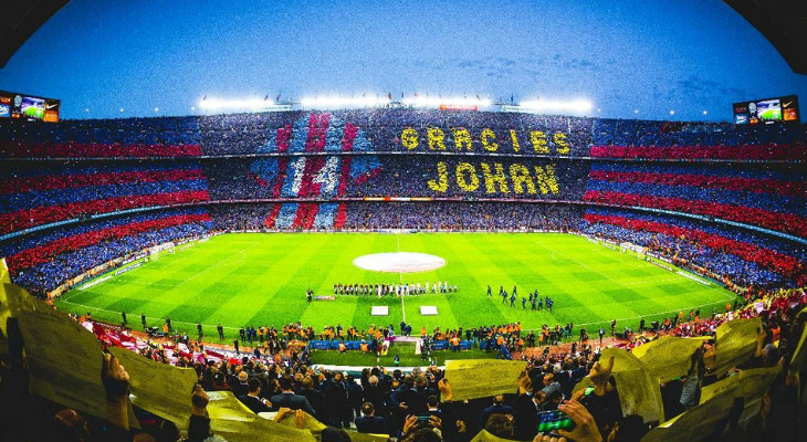  Clássico entre Barcelona e Real Madrid teve homenagem ao ídolo Johan Cruijff e o maior público da La Liga!