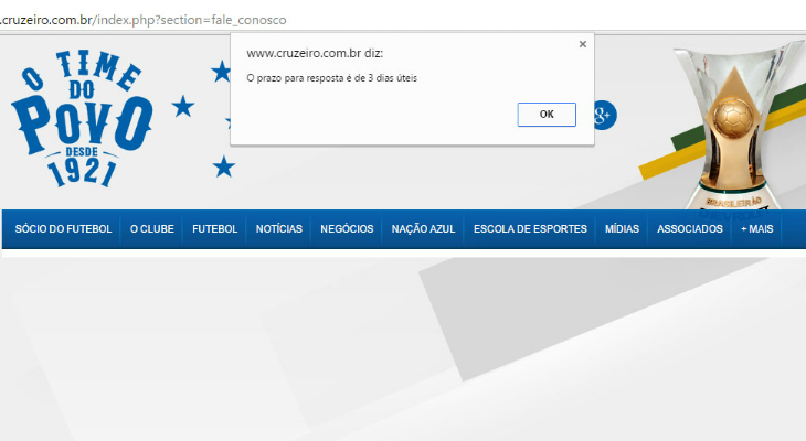  Apesar da promessa de resposta em três dias úteis, Cruzeiro não responde aos jornalistas e nem aos torcedores!