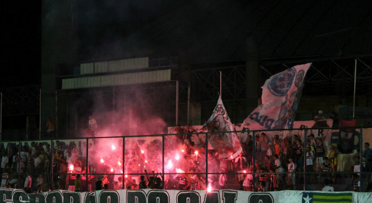  Ríver não foi nada bem em campo, mas sempre contou com o apoio da torcida durante a Série C!