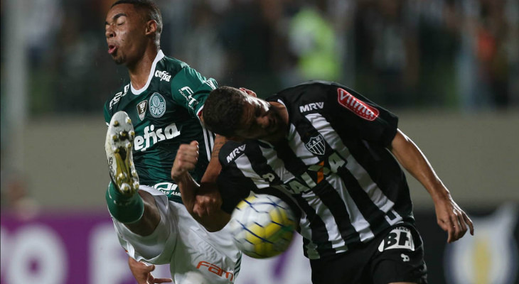  Palmeiras só empatou com o Atlético Mineiro que entrou para a seleta lista de não derrotados pelo líder!