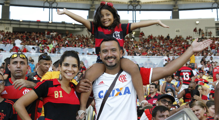  Flamengo lotou as arquibancadas do Maracanã e média de público faz frente aos clubes europeus!