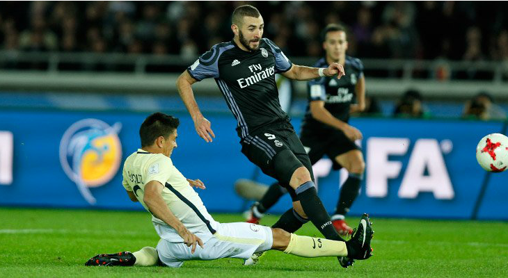  Benzema marcou, Real Madrid superou o América e chegou à sua segunda final no Mundial de Clubes!