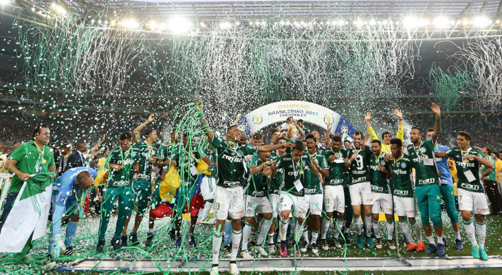  Palmeiras fez festa pela nona vez no Brasileirão e pela sétima vez com aproveitamento acima de 70%!