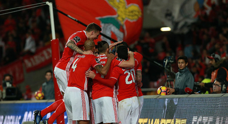  Benfica, líder da Primeira Liga, tem o melhor aproveitamento entre os clubes europeus!