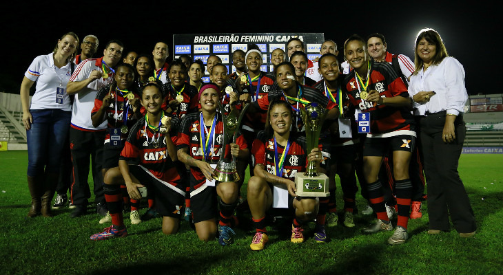  Flamengo, atual campeão, está garantido no Brasileirão Feminino da Série A1 para lutar pelo bicampeonato em 2017!