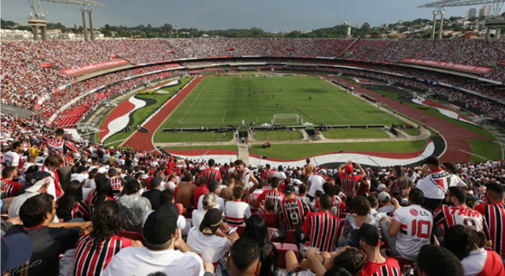  Morumbi é o estádio com a melhor média de público do Paulistão e de todos os Estaduais 2017!