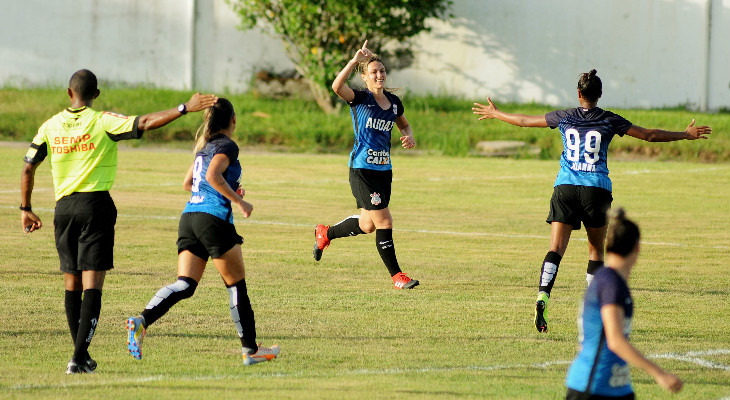  Corinthians foi o responsável pelo placar mais elástico na abertura do Brasileirão Feminino Série A1!