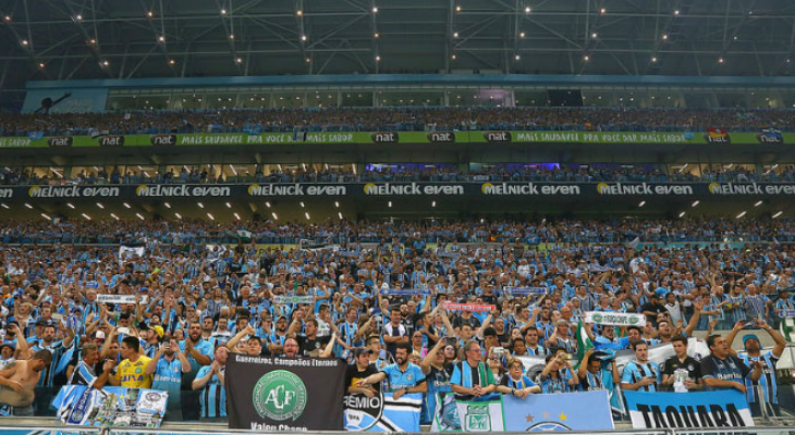  Grêmio, com o apoio do Gre-Nal, obteve a melhor média de público da Primeira Fase do Gauchão!