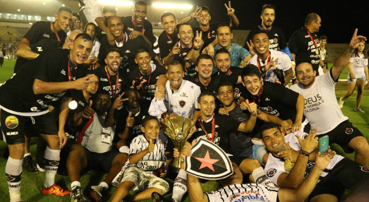  Botafogo foi campeão paraibano e logo na estreia da Série C enfrentará o Cuiabá, outro campeão estadual!