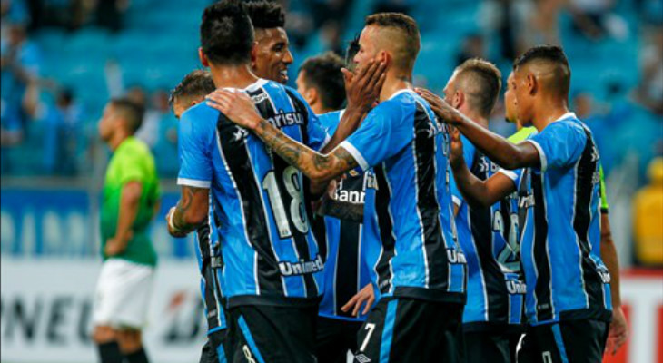  Grêmio foi o último brasileiro a carimbar o passaporte para as oitavas de final da Libertadores!