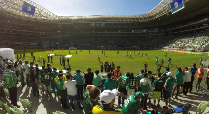  Torcedor do Palmeiras tem pago mais pelo ingresso desde a inauguração do Allianz Parque!