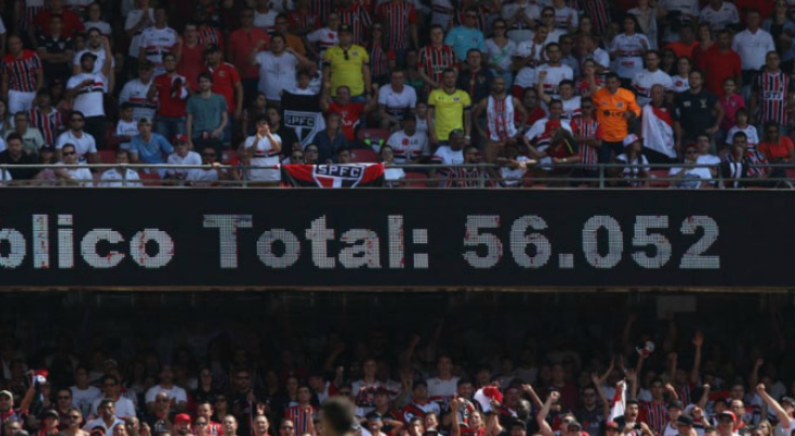  São Paulo bateu sua própria marca e conquistou novo recorde de público pagante no Brasileirão!