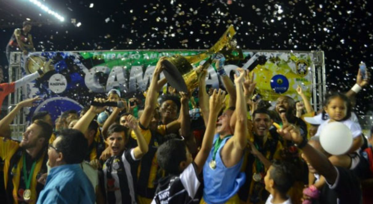  Santos foi pentacampeão do Estadual Amapaense com a terceira melhor média de público de 2017!