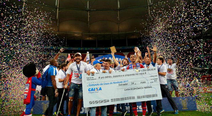  Bahia, para repetir essa cena, terá que superar logo de cara dois campeões estaduais na Copa do Nordeste!