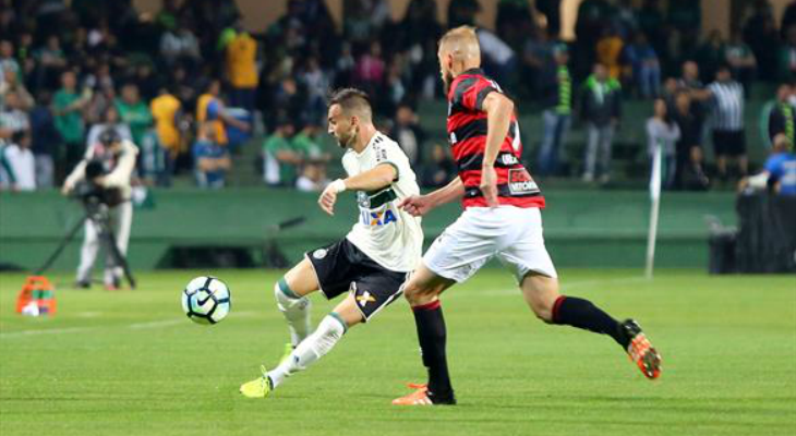  Coritiba está na penúltima colocação do Brasileirão, mas apenas três pontos do 15o colocado!