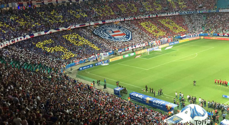  Bahia contará com a força da sua torcida para defender o título da Copa do Nordeste em 2018!