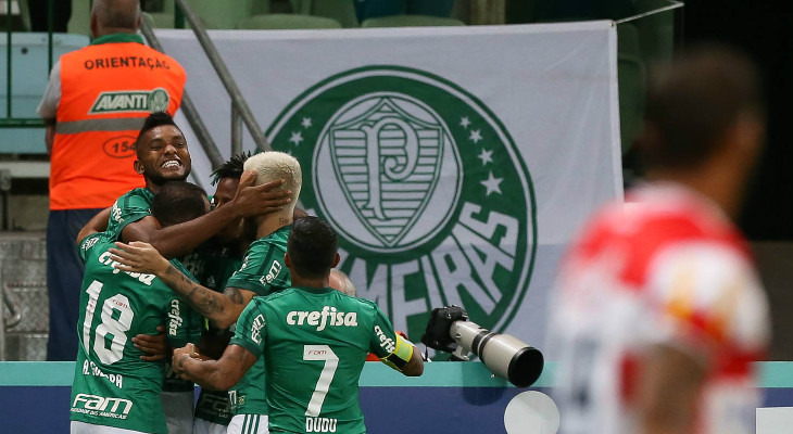  Palmeiras pode ter tropeçado pela primeira vez, mas ainda é o único clube do Brasileirão com 90% nos Estaduais!