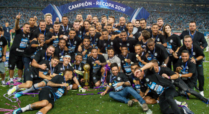  Grêmio voltou a conquistar a Recopa Sul-americana e, agora, vai em busca de um novo título na Libertadores!