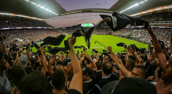  Arena Corinthians ficou tomada pelo bando de loucos e conseguiu o maior público de 2018 do futebol brasileiro!