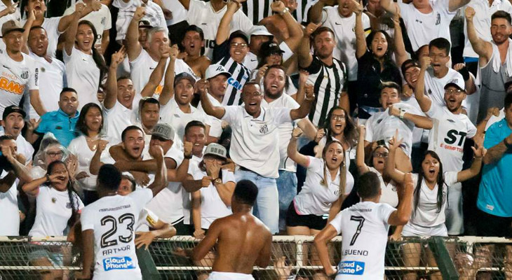  No Pacaembu, Santos conseguiu seu melhor público e a quarta melhor marca do Paulistão 2018!