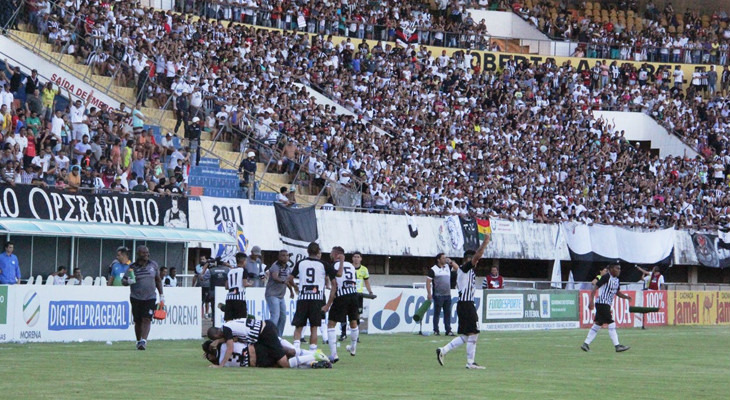  Se o Operário fez sua parte em campo, a torcida também deu show nas arquibancadas do Sul-mato-grossense!