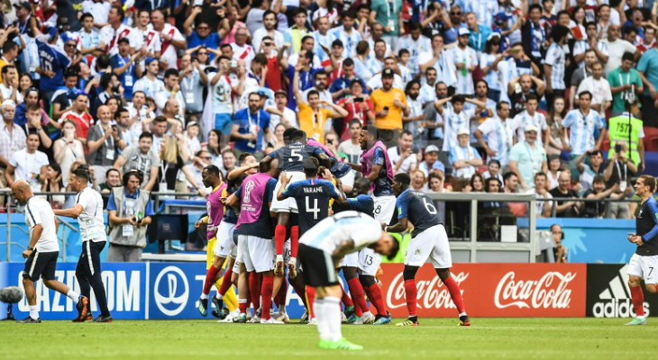  França, em duelo de sete gols, eliminou a Argentina e se classificou às quartas de final da Copa do Mundo 2018!