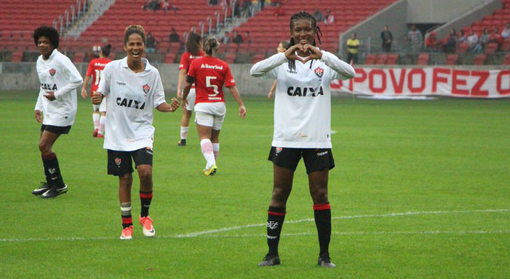  Vitória, em seu 9o jogo peo Brasileirão Feminino Série A2, obteve o acesso à elite da categoria!