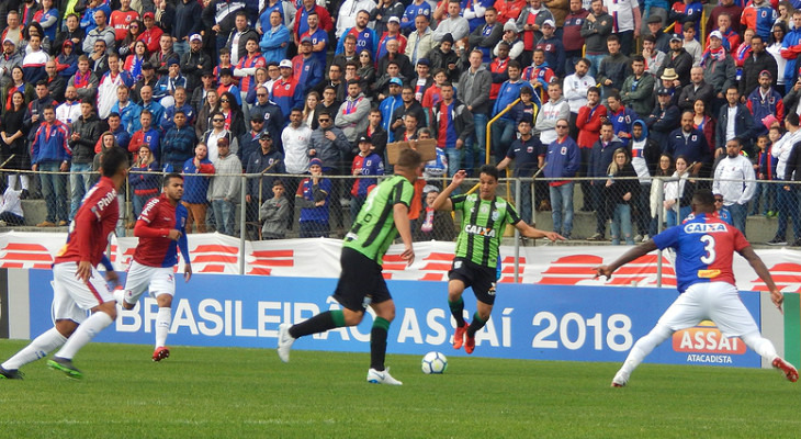  América Mineiro aumentou o jejum de vitórias e entrou na zona de rebaixamento do Brasileirão!