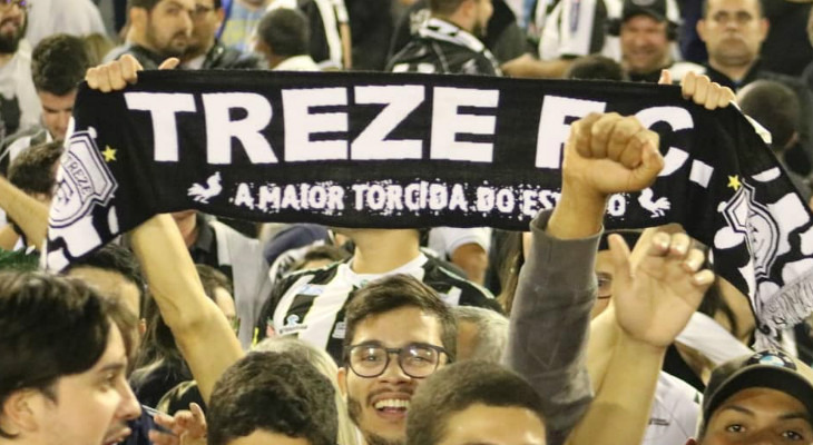  Treze, como tem melhor campanha ante o Ferroviário, terá o apoio da torcida na partida final da Série D!