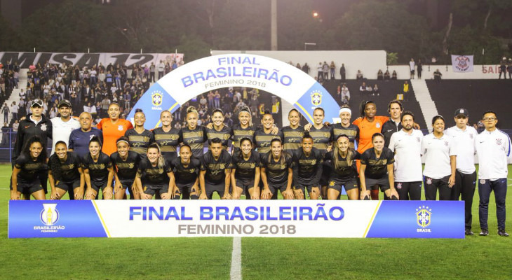  Corinthians goleou o Rio Preto e foi campeão com 15 vitórias em 20 jogos pelo Brasileirão Feminino!