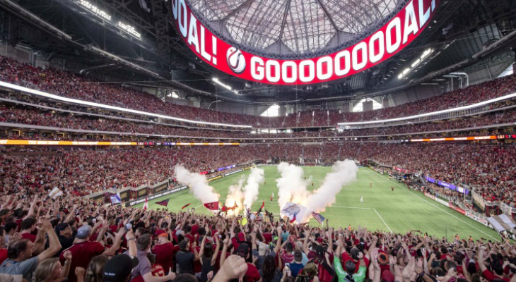  Atlanta United, classificado à MLS Cup, ostenta a melhor média de público da temporada!