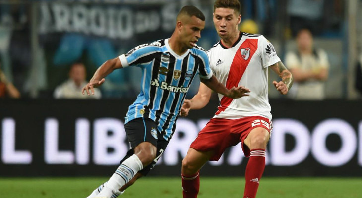  Grêmio leva dois gols no final do River Plate e acaba eliminado nas semifinais da Libertadores!