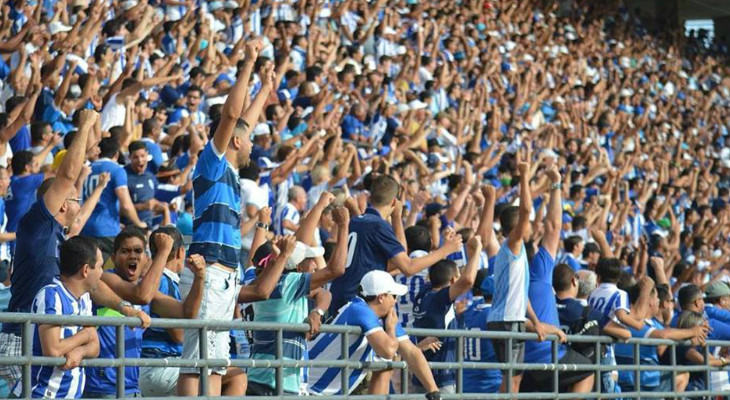  Torcida do CSA tem aproveitado a boa fase do clube para fazer sua parte no Rei Pelé pela Série B!