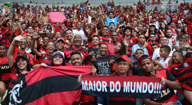  Flamengo obteve o maior público e a melhor média das Séries A, B, C e D do Brasileirão!