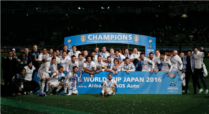  Real Madrid, depois de conquistar a Europa, também faturou o título mais importante do mundo!