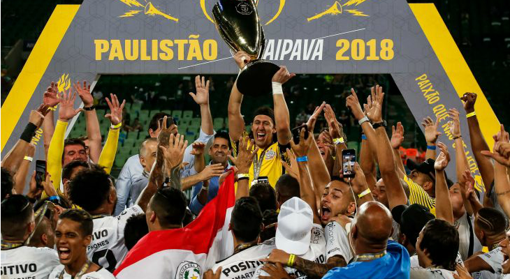  Corinthians é um dos clubes do Brasileirão com sequência de títulos pelos Estaduais em 2019!