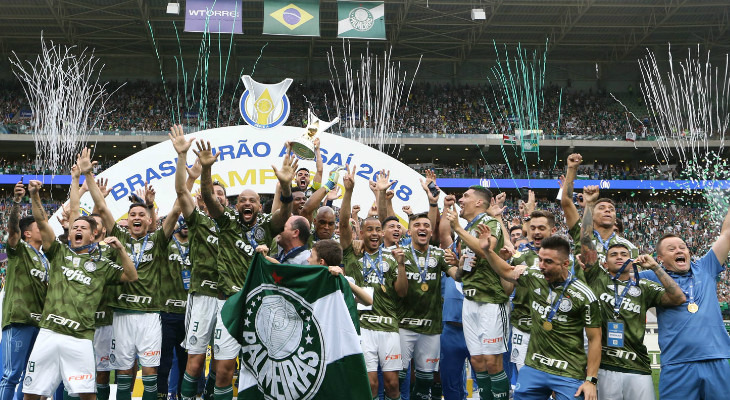  Palmeiras faturou a última edição do Brasileirão e se manteve como o maior campeão nacional!