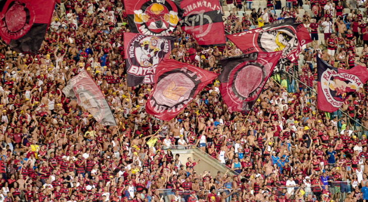  Flamengo já lotou as arquibancadas e ostenta a melhor média de público da temporada!