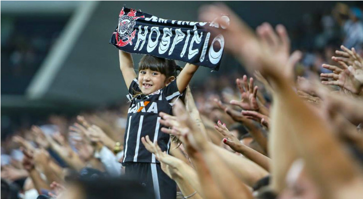  Hospício do Bando de Loucos garante à Arena Corinthians a melhor média de público entre os estádios da Copa 2014!