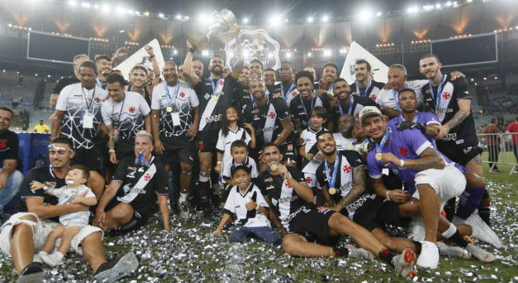  Vasco, ainda em fevereiro, foi o primeiro campeão de turno pelos Campeonatos Estaduais em 2019!