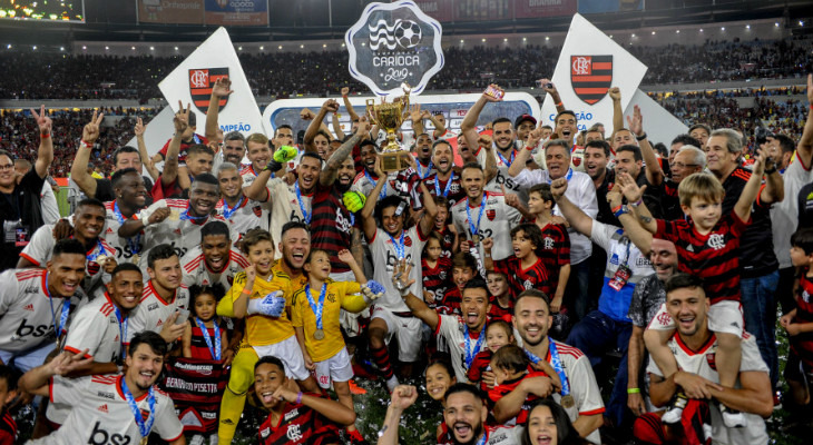  Troféu na mão e estádio lotado! Flamengo ganhou tudo na edição 2019 do Cariocão!