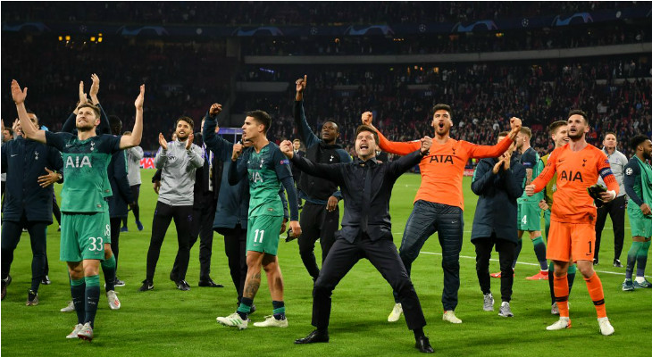  Tottenham obteve uma virada épica em cima do Ajax e se garantiu pela primeira vez na final da UEFA Champions League!